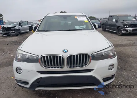 2016 BMW X3 xDrive28I z USA, uszkodzony, nr VIN 5UXWX9C52G0D84232